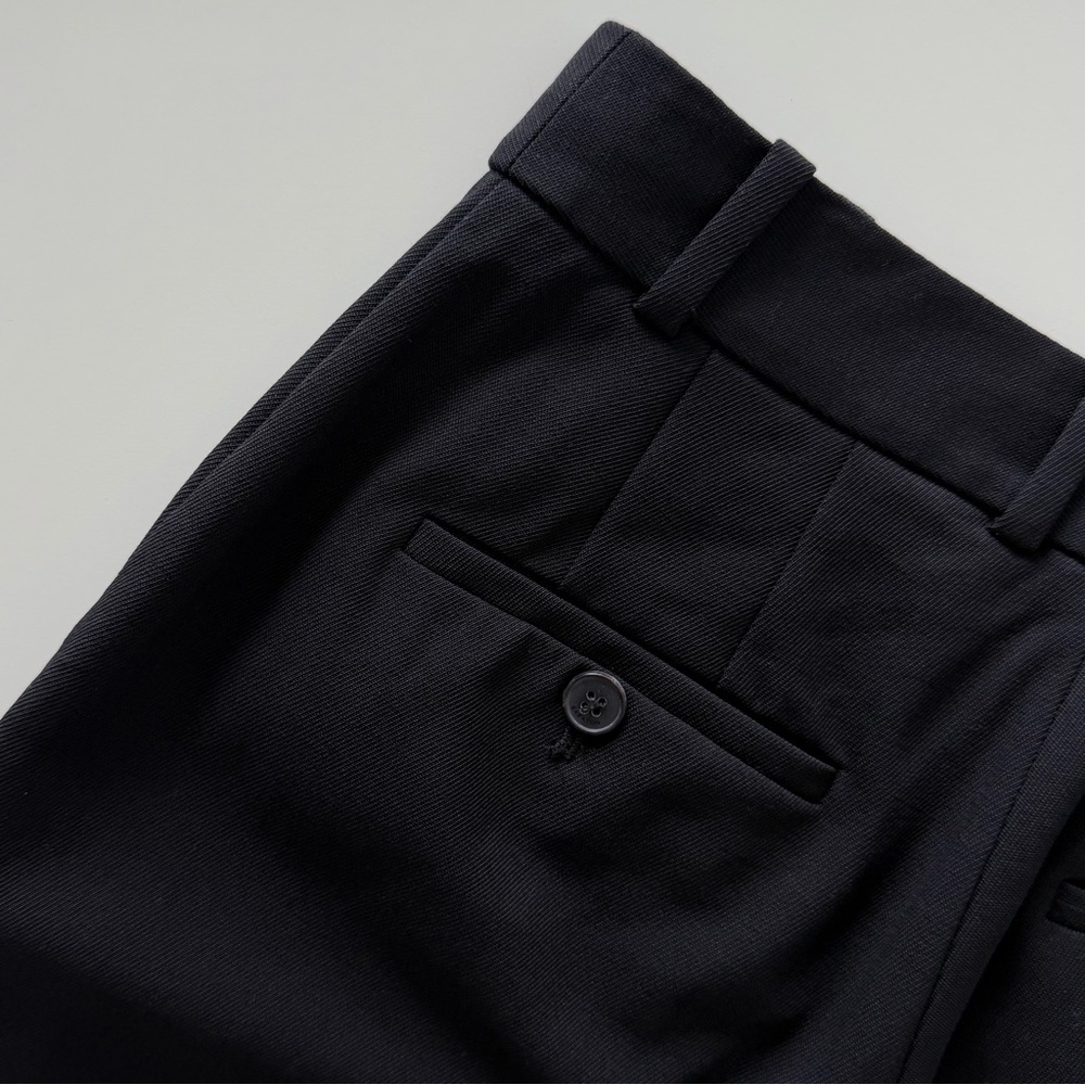 Babaton Agency Wool Blend Tailored Trouser Black High Rise Wide Leg Size 4 - Picture 14 of 16